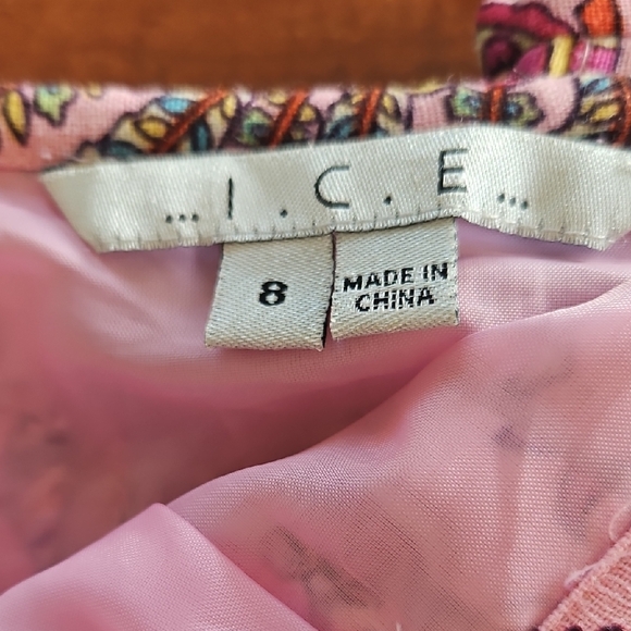 Pink Pleated A-line Mini Skirt for Casual Wear - Picture 2 of 6